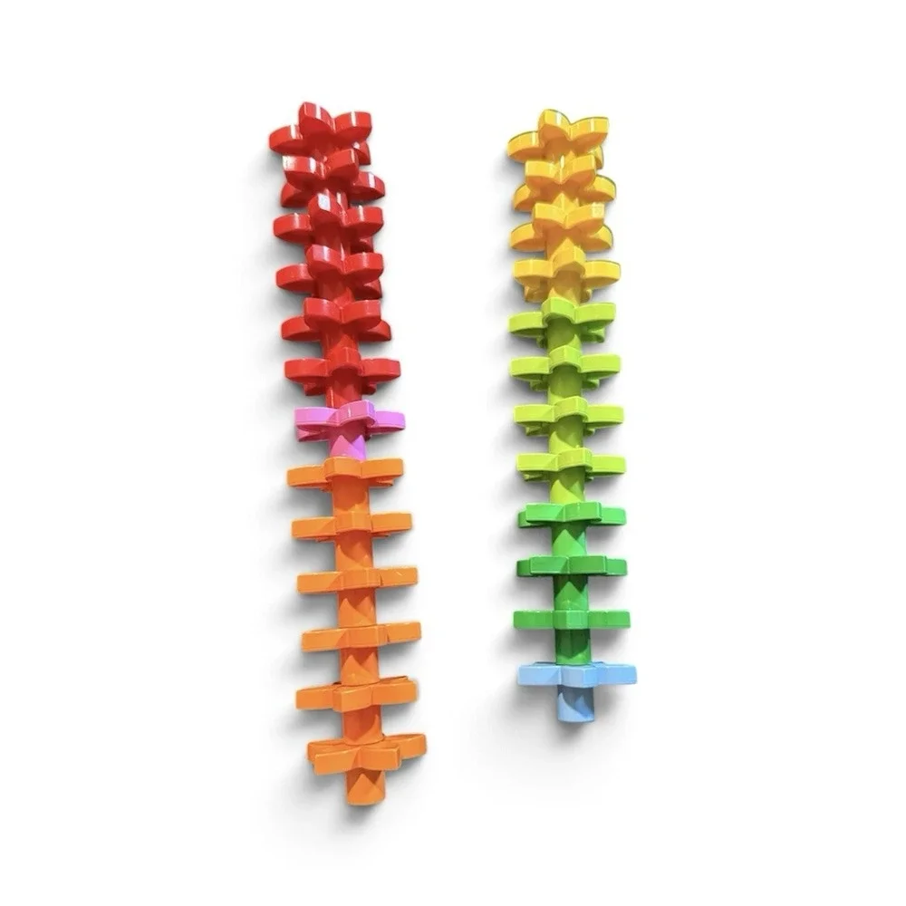 Lego Duplo Flowers Lot of 25 Red Green Yellow Orange